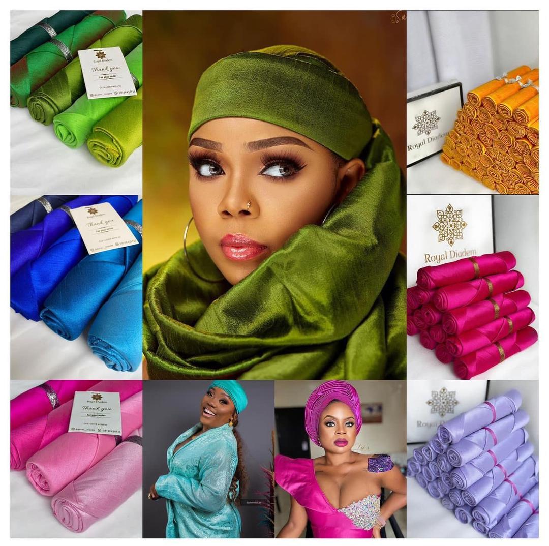 PeridotChozy raw silk scarf 11